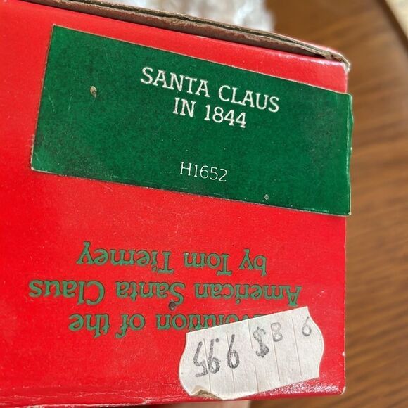 Vtg NWT Evolution of the American Santa Claus “Santa Claus in 1844” ornament - Picture 5 of 8